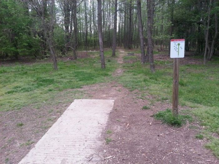 Centennial campus disc golf course